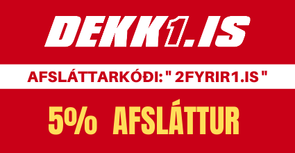 5% afsláttur á DEKK1.IS